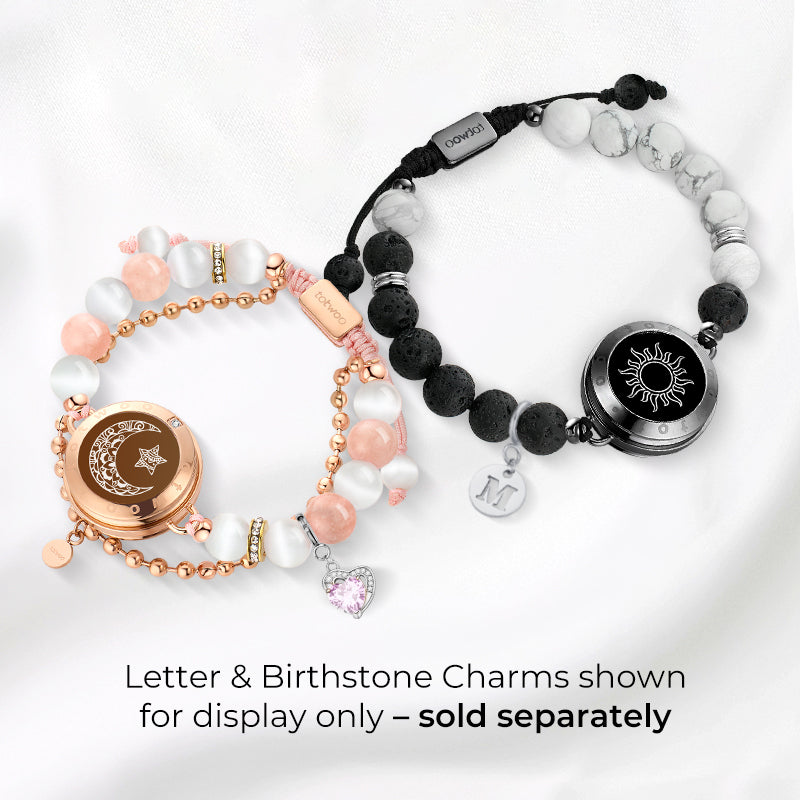 Sun & Moon Touch Bracelets with Phantasmal Beads